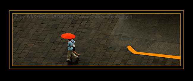 Umbrella and Line